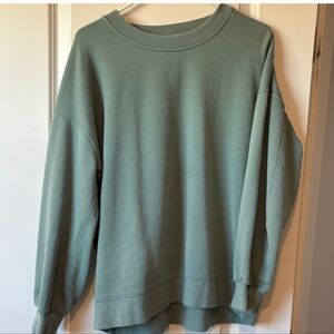 lululemon athletica Sage Green Crew Neck Sweater Size 8